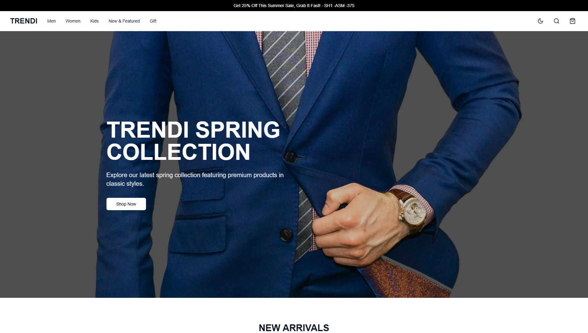 Clothing Store Website